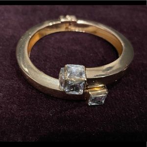 Traci Lynn Gold Cuff Bracelet